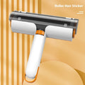 Supplier photo of the White Orange reusable pet hair roller